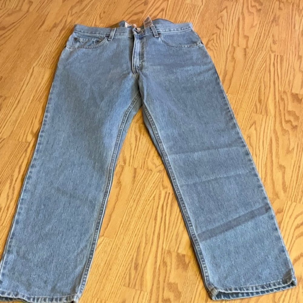 NEW LEVI STRAUSS JEANS IN LIGHT BLUE, 34/30 regular fit